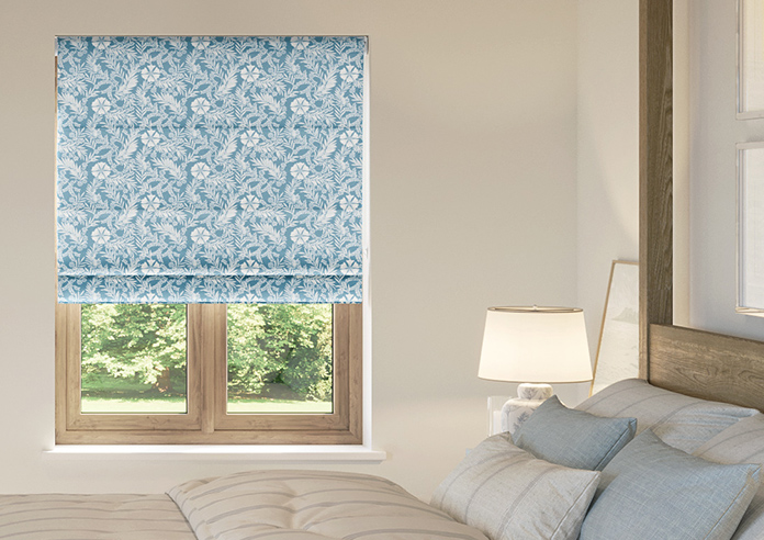Cadogan, Blue Wedgewood - Twist&Fit Roman Blind - Image 3